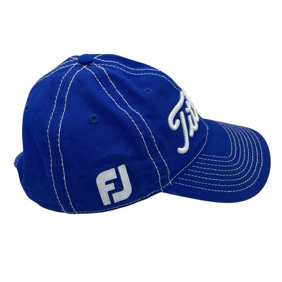 Titleist FootJoy ProV1 Blue Hat Adjustable Buckle Strap Excellent Condition - Picture 3 of 6